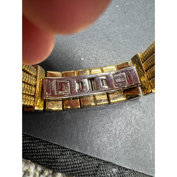 Vintag Ecclissi Quartz Swiss 3 Micron Gold-plated Ladies Watch Oval 26.3mm - Picture 8 of 10